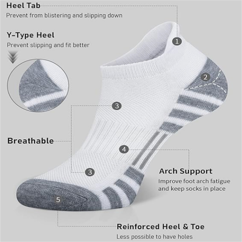 Unisex Cushioned Breathable An - Ankle Sock Low Cut ulasan dan harga