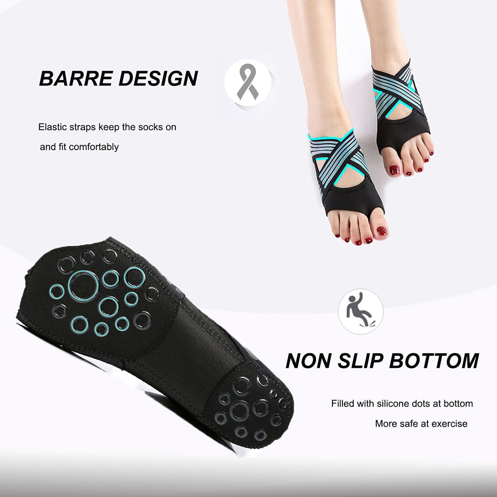1Pair Women Non-Slip Toeless G - No Show Sock Women ulasan dan harga