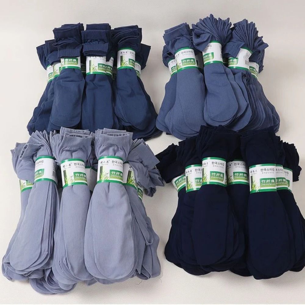 10pairs New Elastic Breathable - Silk Sock Bamboo ulasan dan harga