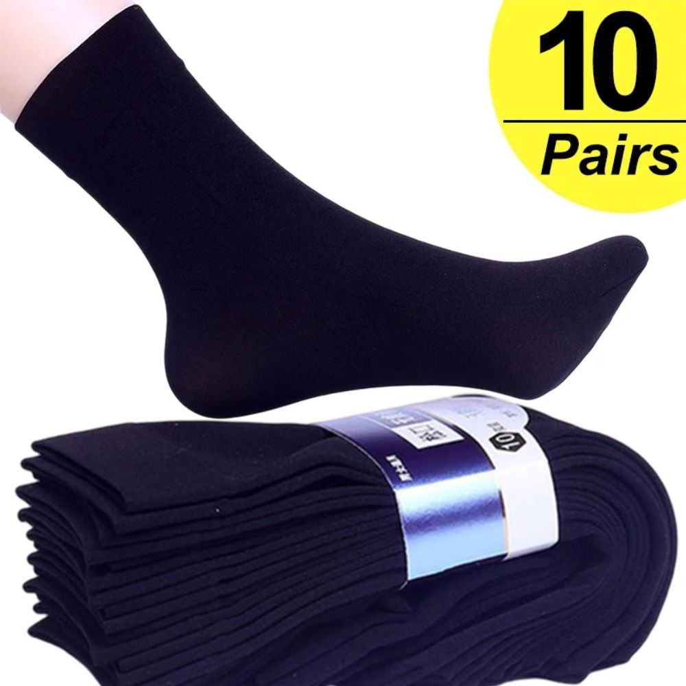 10pairs New Elastic Breathable - Silk Sock Bamboo ulasan dan harga