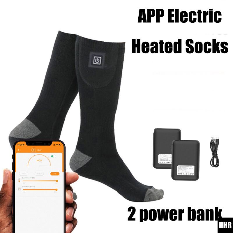 Smart App Control Heated Socks - Thermal Sock Winter ulasan dan harga