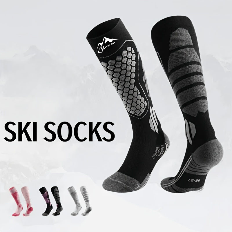 Unisex Thickened Ski Socks Qui - Thermal Sock Winter ulasan dan harga