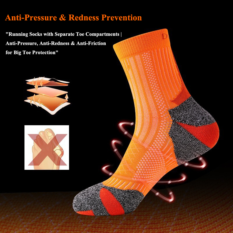Professional Marathon Running  - Athletic Sock Cushion ulasan dan harga